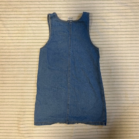 Vintage denim pinafore dress - Picture 3 of 5